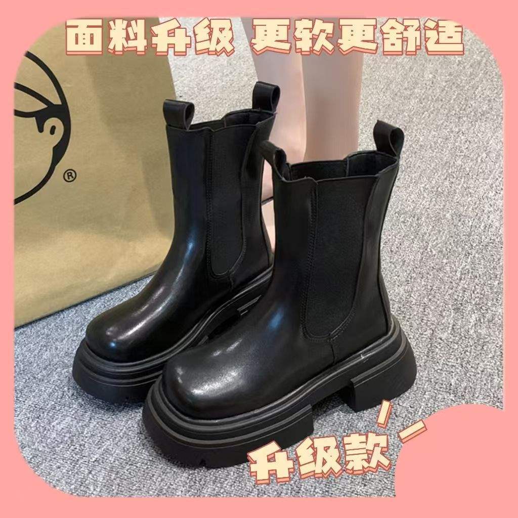 Ботинки Мартин на толстой подошве средней высоты женские 2025 новые весенне-осенние одинарные ботинки британские ботинки-сигареты осенние ботильоны Челси 40
Ботинки Мартин на толстой подошве средней высоты женские 2025 новые весенне-осенние одинарные ботинки британские ботинки-сигареты осенние ботильоны Челси 40