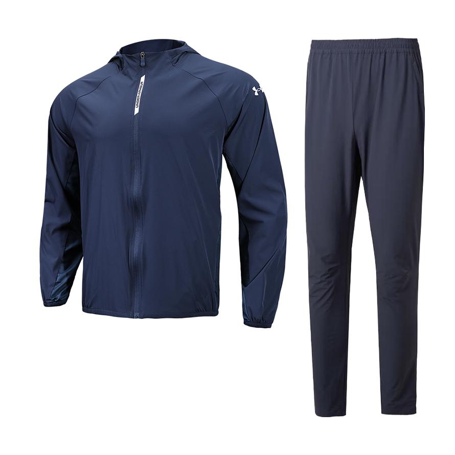 Under Armour Hooded Solid Color Comfortable Jacket And Elastic Long Pants Casual Sports Set Men sets 22500405-408+23600701-013 3XL
Under Armour Hooded Solid Color Comfortable Jacket And Elastic Long Pants Casual Sports Set Men sets 22500405-408+23600701-013 3XL