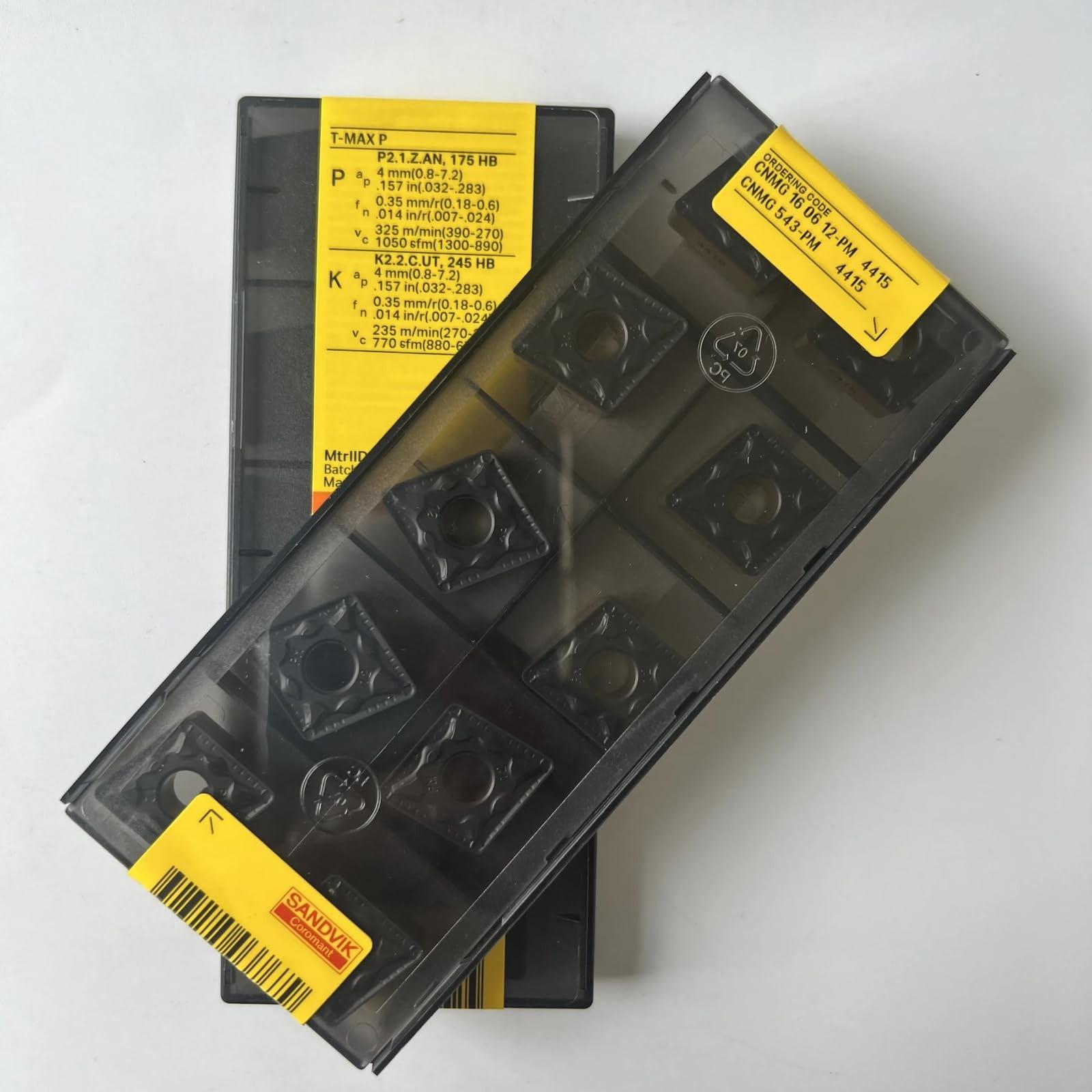 Оригінальна Sandvik / CNMG160612-PM 4415 / Карбідна ріжуча пластина для верстата з ЧПК 10 Шт
Оригінальна Sandvik / CNMG160612-PM 4415 / Карбідна ріжуча пластина для верстата з ЧПК 10 Шт