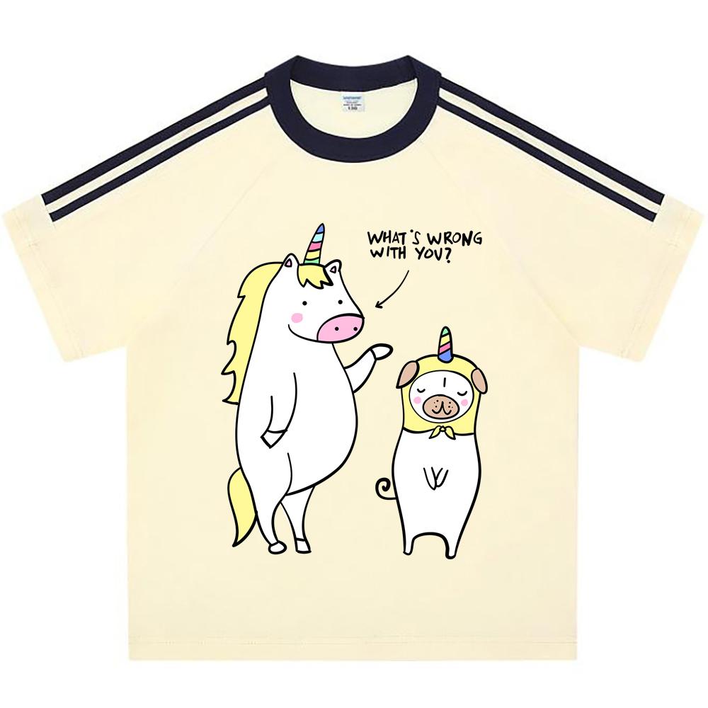 Kids 100% Cotton T-shirts Boys And Girls 200 GSM Cotton Tees cute unicorn Cartoon Print Child Tshirts 110 абрикосовый
Kids 100% Cotton T-shirts Boys And Girls 200 GSM Cotton Tees cute unicorn Cartoon Print Child Tshirts 110 абрикосовый