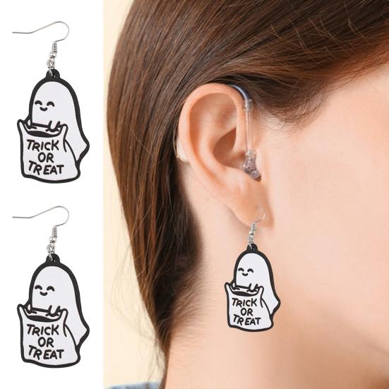 Yousheng Halloween Ghost Earrings for Women Wood Ghost with Flower Book Earrings Treat-or-Trick Party Jewelry Accessories for Halloween Decor A
Yousheng Halloween Ghost Earrings for Women Wood Ghost with Flower Book Earrings Treat-or-Trick Party Jewelry Accessories for Halloween Decor A