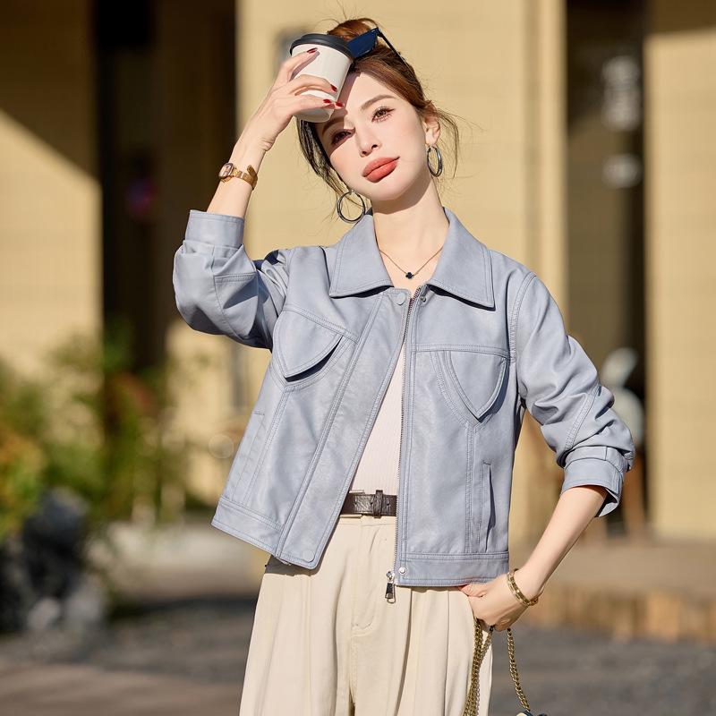 2025 Women s PU Leather Jacket - Slimming, Versatile Fashion for Spring & Autumn (YG82932) L for 110-120 kg
2025 Women s PU Leather Jacket - Slimming, Versatile Fashion for Spring & Autumn (YG82932) L for 110-120 kg