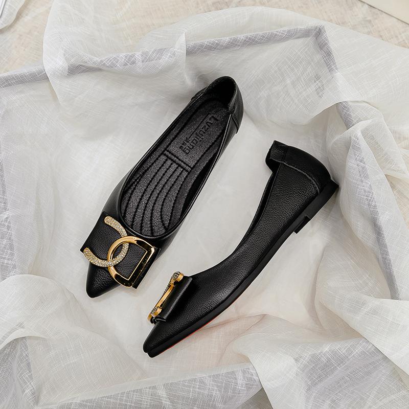 Fashion Spring and Autumn Pointed Flat Shoes for Women New Rhinestone Casual Work Shoes Loafers Fashion Ladies Shoes Plus Size 42 43 34 чёрный
Fashion Spring and Autumn Pointed Flat Shoes for Women New Rhinestone Casual Work Shoes Loafers Fashion Ladies Shoes Plus Size 42 43 34 чёрный