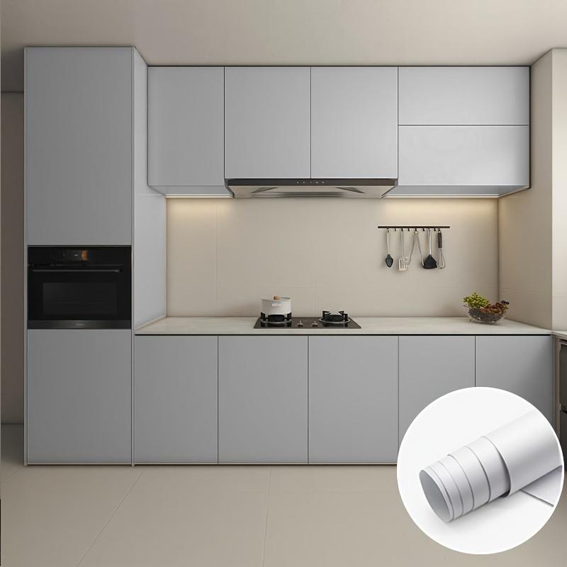 Peel & Stick Modern Kitchen Cabinet Stickers Waterproof Oil-Resistant Matte Wallpaper for Walls Tables Wardrobes DIY Renovation 0.6M X 3M
Peel & Stick Modern Kitchen Cabinet Stickers Waterproof Oil-Resistant Matte Wallpaper for Walls Tables Wardrobes DIY Renovation 0.6M X 3M