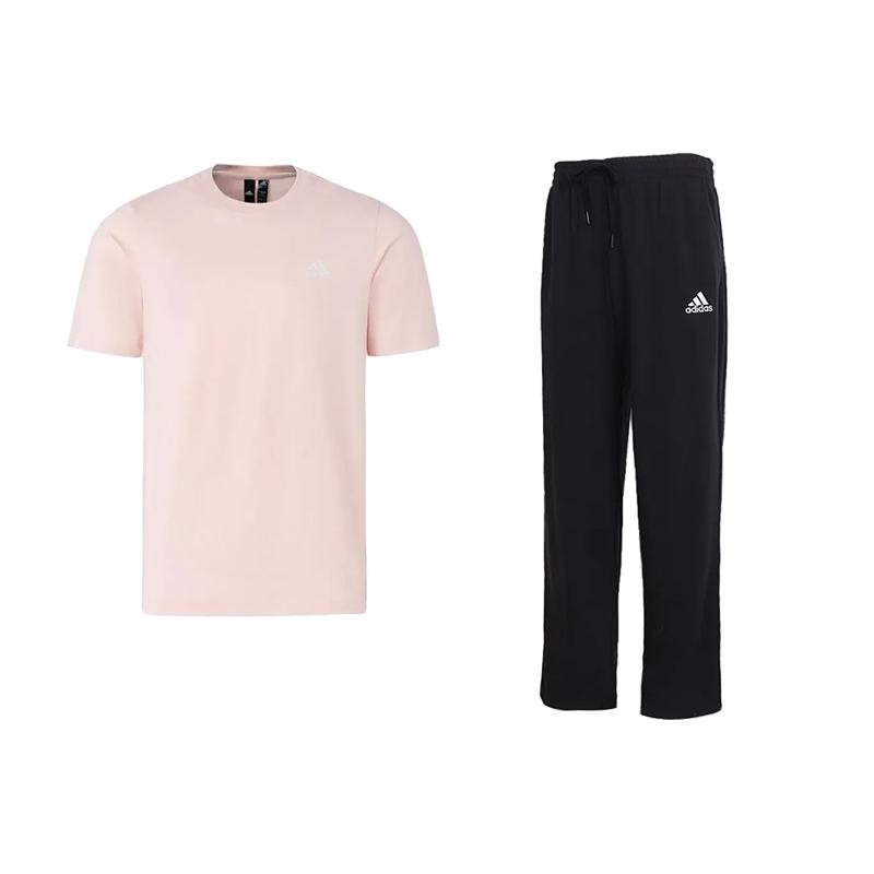 Adidas Versatile Comfortable Crew Neck Short Sleeve T-Shirt Breathable Solid Color Lace-Up Long Pants Casual Sports Set Men Sets IT4338+GK9273 M
Adidas Versatile Comfortable Crew Neck Short Sleeve T-Shirt Breathable Solid Color Lace-Up Long Pants Casual Sports Set Men Sets IT4338+GK9273 M
