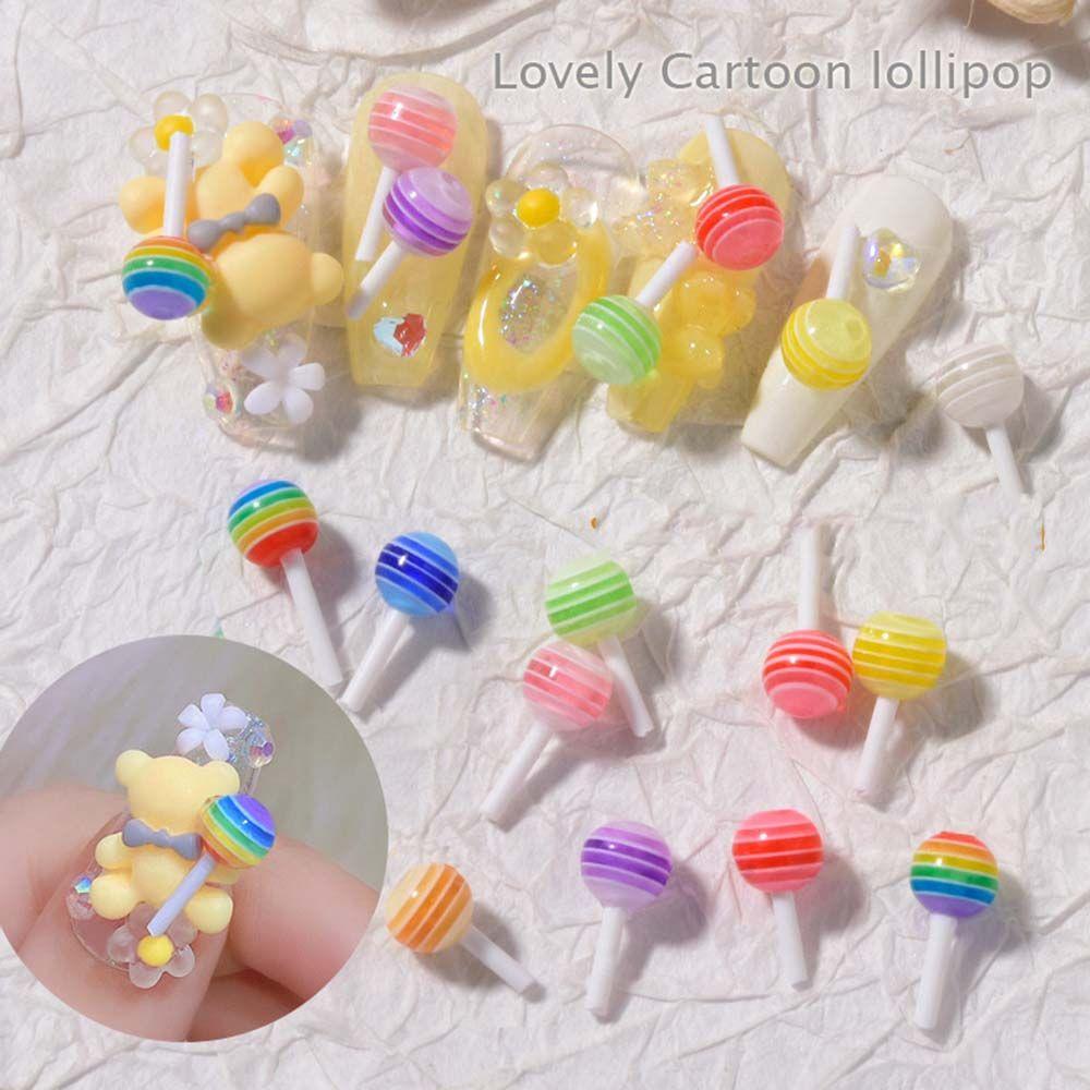 Lovely 3D Nail Art Decoration DIY Nail Art Tool Lollipop Nail Art Jewelry Manicure Accessories 3
Lovely 3D Nail Art Decoration DIY Nail Art Tool Lollipop Nail Art Jewelry Manicure Accessories 3