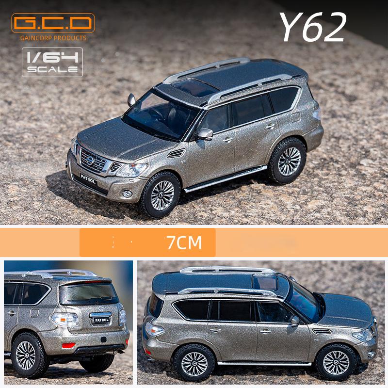GCD 1:64 Patrol Y62 SUV Alloy Car Diecasts & Toy Vehicles Car Model Miniature Scale Model Car For Children сірий колір
GCD 1:64 Patrol Y62 SUV Alloy Car Diecasts & Toy Vehicles Car Model Miniature Scale Model Car For Children сірий колір