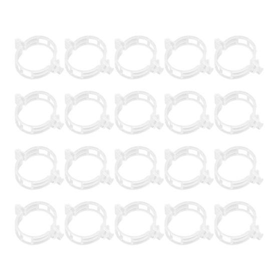 50Pcs Plastic Plant Support Clips Reusable Garden Climbing Plants Securing Vegetable Stems Tomato Grape Vine Fixing Trellis Clips білий
50Pcs Plastic Plant Support Clips Reusable Garden Climbing Plants Securing Vegetable Stems Tomato Grape Vine Fixing Trellis Clips білий