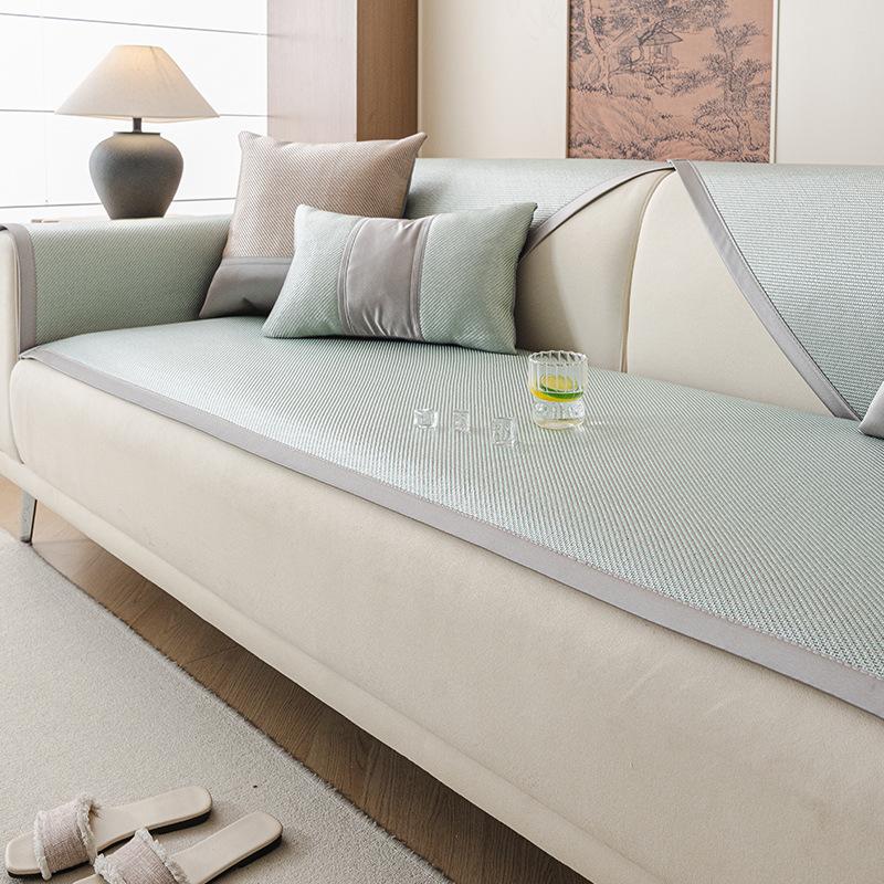 Summer Light Luxury Ice Rattan Mat Sofa Cushion, Summer Ice Silk Sofa Cover New Non-Slip Cover Cloth Mat Cushion 70*70cm
Summer Light Luxury Ice Rattan Mat Sofa Cushion, Summer Ice Silk Sofa Cover New Non-Slip Cover Cloth Mat Cushion 70*70cm