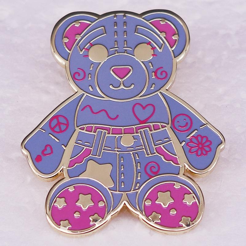 Kawaii Doodle Bear Metal Brooch - Cute Animal Badge for Backpack or Hat Decoration, Fashionable Gift
Kawaii Doodle Bear Metal Brooch - Cute Animal Badge for Backpack or Hat Decoration, Fashionable Gift