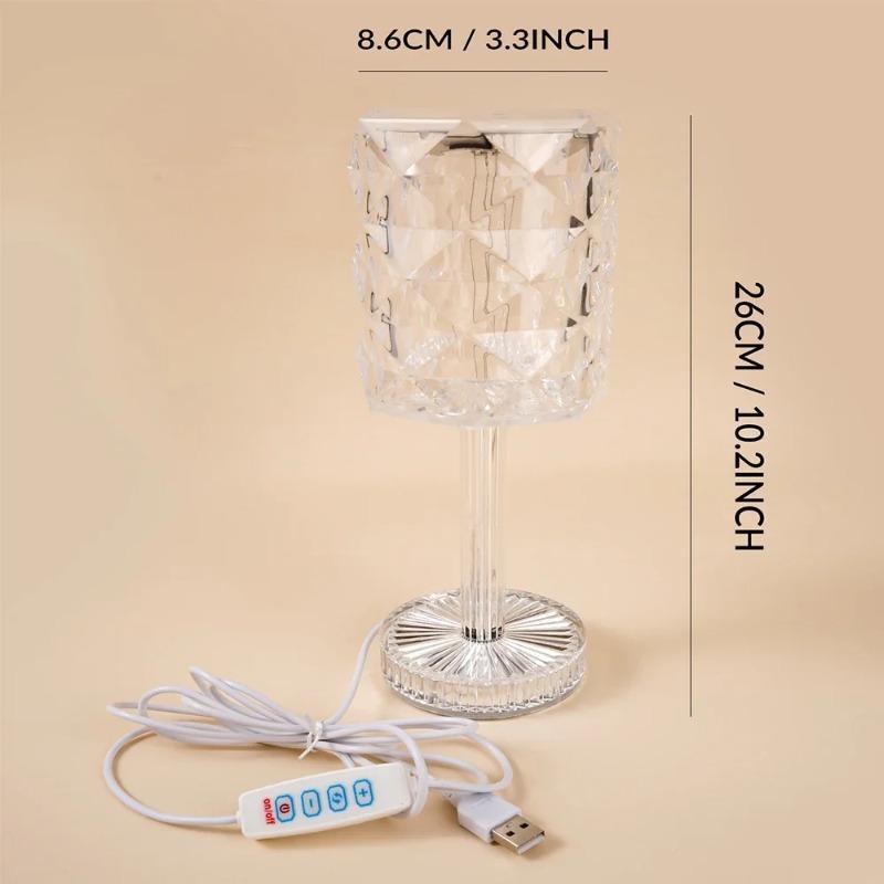 LED Rose Projector Light 3/RGB Colors USB Plug Adjustable Romantic Diamond Atmosphere Bedroom Desktop Decoration Night Light 3-color plug-in model
LED Rose Projector Light 3/RGB Colors USB Plug Adjustable Romantic Diamond Atmosphere Bedroom Desktop Decoration Night Light 3-color plug-in model