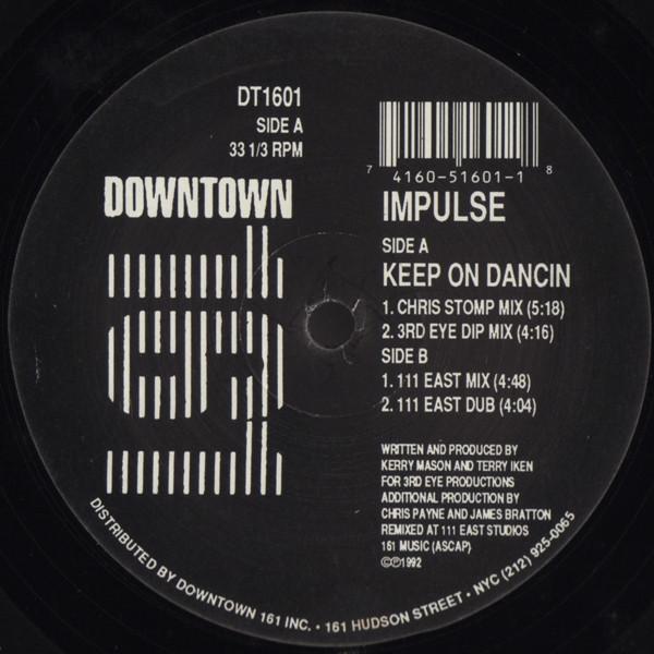12-дюймовая пластинка IMPULSE Keep On Dancin DT1601 DOWNTOWN 161 1992 США Танцевальная Электроника Б/у
12-дюймовая пластинка IMPULSE Keep On Dancin DT1601 DOWNTOWN 161 1992 США Танцевальная Электроника Б/у
