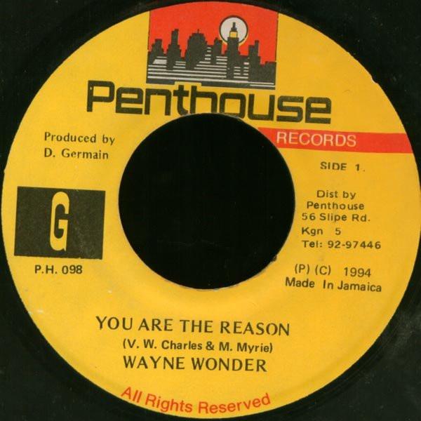 7-дюймовая пластинка WAYNE WONDER - You Are The Reason PH098 Penthouse Recor 1994 Ямайка Регги, Ска и Даб Б/У
7-дюймовая пластинка WAYNE WONDER - You Are The Reason PH098 Penthouse Recor 1994 Ямайка Регги, Ска и Даб Б/У
