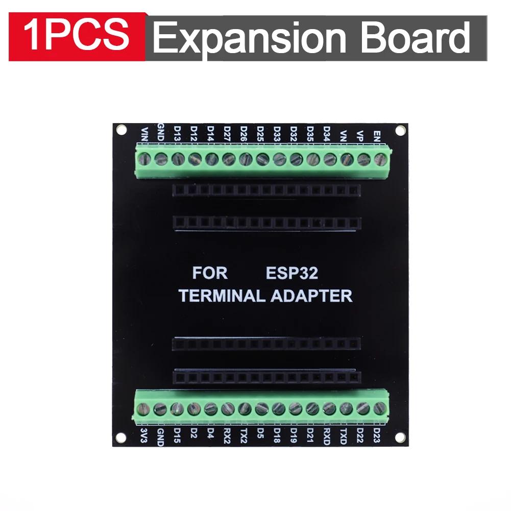 ESP32 Development Board Expansion Board Compatible with ESP32 WiFi+Bluetooth Dual Core ESP-WROOM-32 Expansion Board 30PIN 38PIN
ESP32 Development Board Expansion Board Compatible with ESP32 WiFi+Bluetooth Dual Core ESP-WROOM-32 Expansion Board 30PIN 38PIN