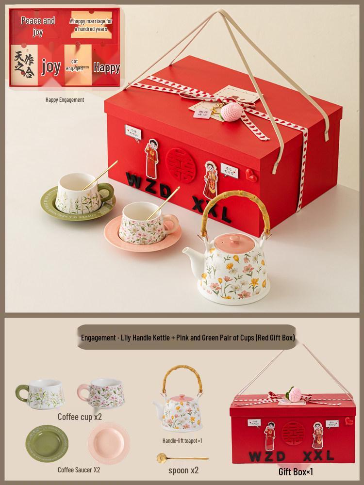 Tao Lan Wedding & Engagement Tea & Coffee Cup Set - Perfect Gift for Bridesmaids, Newlyweds, Best Friends, Birthdays No Specification
Tao Lan Wedding & Engagement Tea & Coffee Cup Set - Perfect Gift for Bridesmaids, Newlyweds, Best Friends, Birthdays No Specification
