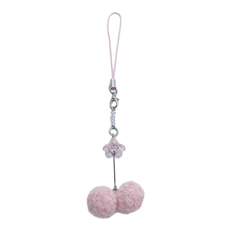 Trendy Beaded Key Rings Furry Ball Pendant Colorful Keychain Ornament Portable Phone Chain Accessory for Women Girls
Trendy Beaded Key Rings Furry Ball Pendant Colorful Keychain Ornament Portable Phone Chain Accessory for Women Girls