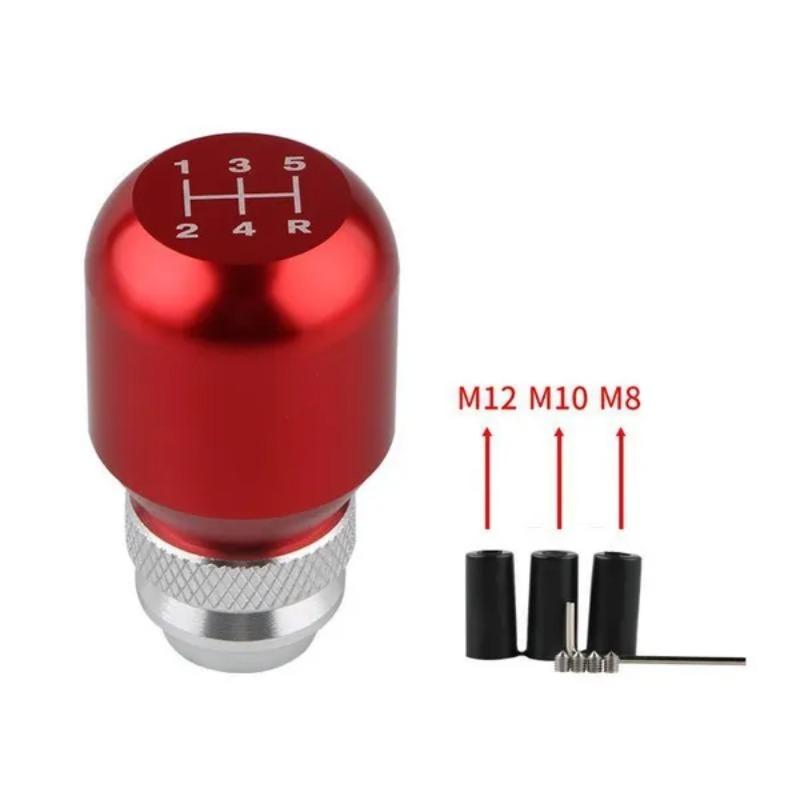 1 шт. Ручка рычага переключения передач из алюминиевого сплава для автомобиля, ручка рычага переключения передач для механической коробки передач, 5-ступенчатая красный
1 шт. Ручка рычага переключения передач из алюминиевого сплава для автомобиля, ручка рычага переключения передач для механической коробки передач, 5-ступенчатая красный