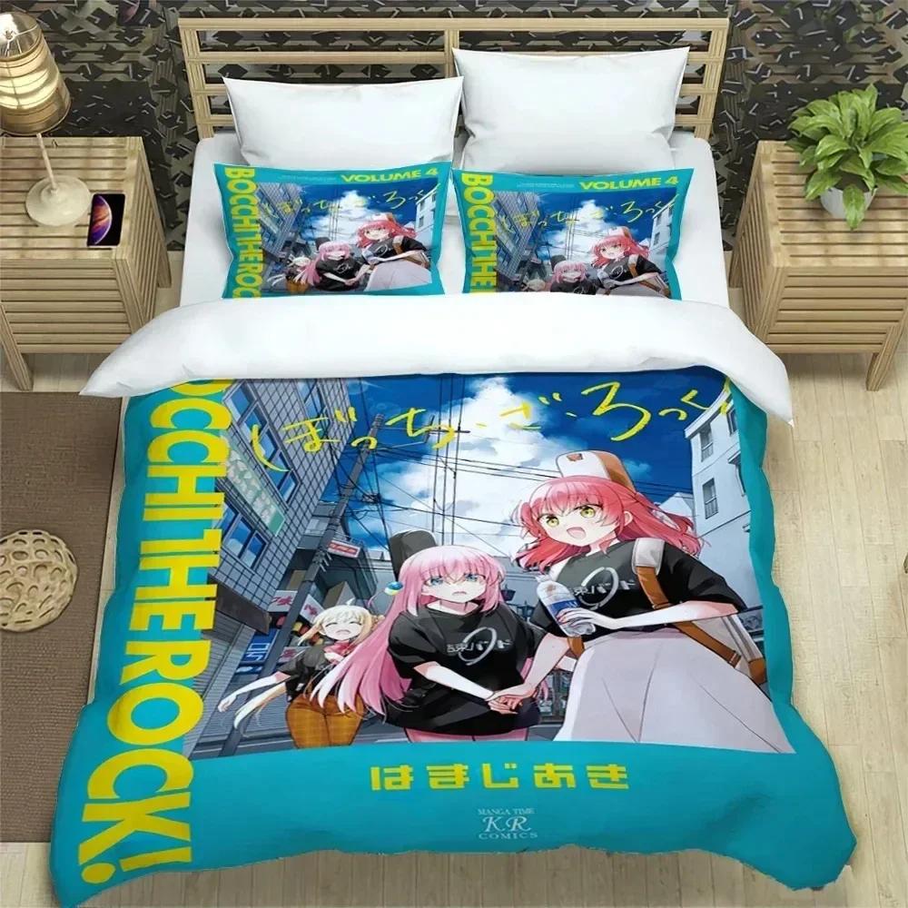 Комплект постельного белья с изображением аниме Bocchi the Rock Kessoku Band, пододеяльник, постельный комплект, пододеяльник, наволочка, одеяло размера king-size для мальчиков и взрослых 70x133cm 2pcs
Комплект постельного белья с изображением аниме Bocchi the Rock Kessoku Band, пододеяльник, постельный комплект, пододеяльник, наволочка, одеяло размера king-size для мальчиков и взрослых 70x133cm 2pcs