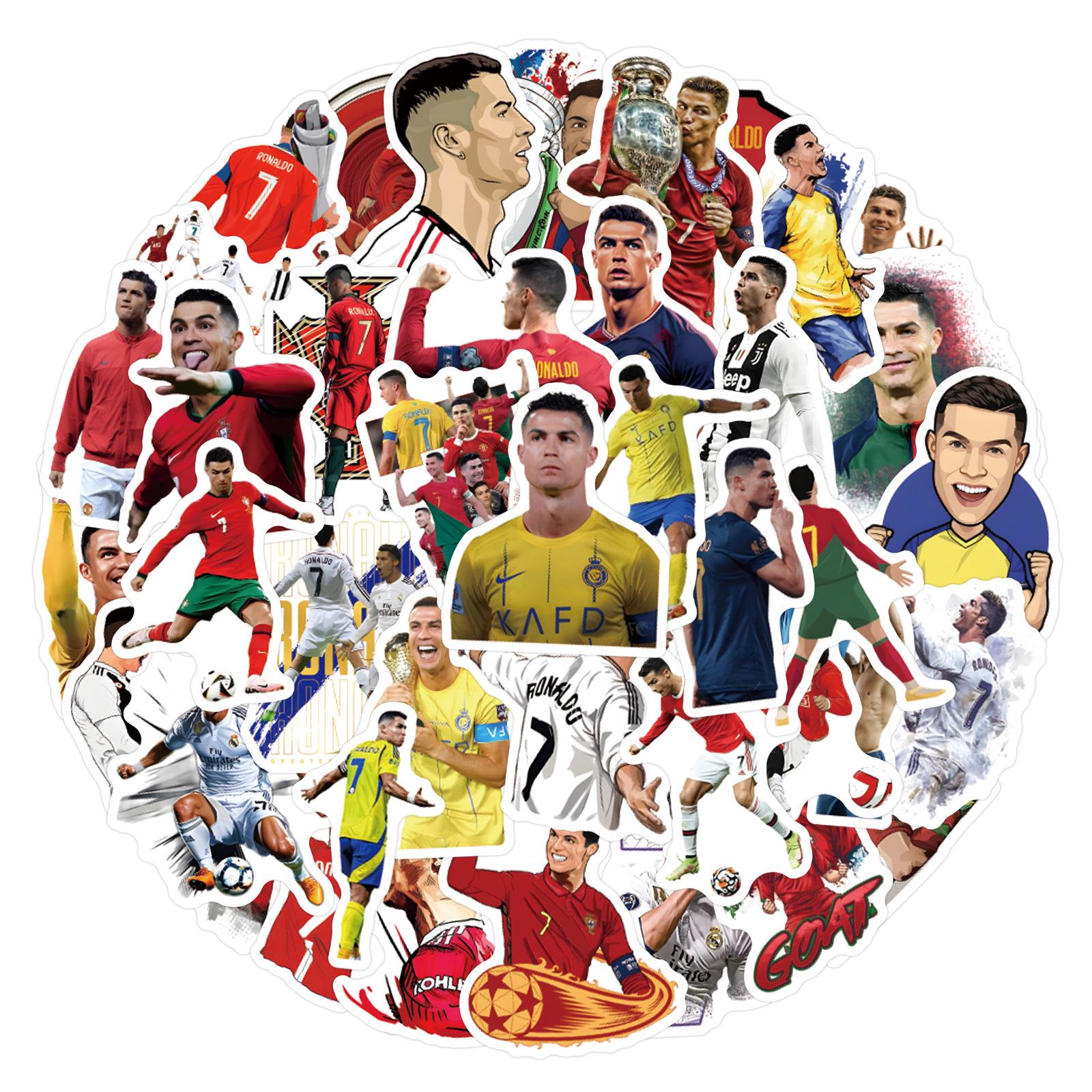 50 Cartoon CR7 Sports Stickers for Suitcases, Laptops, Skateboards, and Cars
50 Cartoon CR7 Sports Stickers for Suitcases, Laptops, Skateboards, and Cars