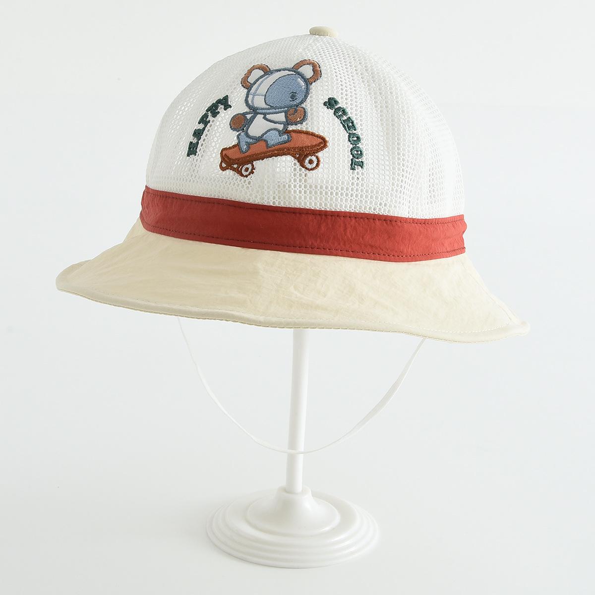 Breathable Cartoon Embroidery Fisherman Bucket Hat with Sun Protection & Windproof Features 54 cm Hat Circumference світло-бежевого кольору
Breathable Cartoon Embroidery Fisherman Bucket Hat with Sun Protection & Windproof Features 54 cm Hat Circumference світло-бежевого кольору