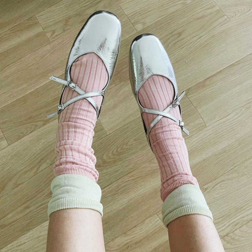 Stripe Ruffle Mid Tube Socks Cotton Floor Hosiery Harajuku Ruffle Calf Long Stocking Streetwear Style F
Stripe Ruffle Mid Tube Socks Cotton Floor Hosiery Harajuku Ruffle Calf Long Stocking Streetwear Style F