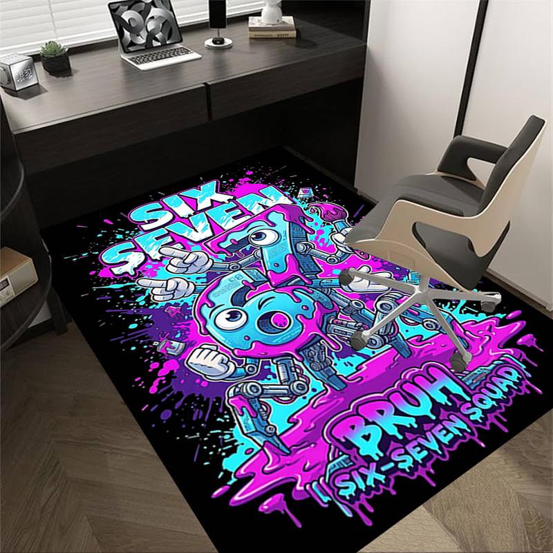 1PC Six-Seven Squad Extra Large Non-Slip Floor carpet, Office, family, bedroom, Studio Large Area Rug,Longlasting Material-J0372 60cm by 90cm
1PC Six-Seven Squad Extra Large Non-Slip Floor carpet, Office, family, bedroom, Studio Large Area Rug,Longlasting Material-J0372 60cm by 90cm