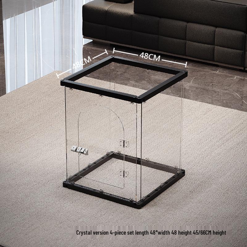 Meng Xiao Bao Acrylic Pet Fence Indoor Dog & Rabbit Cage - Anti-Escape, Transparent, Free Combination 45CM Height, 3MM Thick Panel
Meng Xiao Bao Acrylic Pet Fence Indoor Dog & Rabbit Cage - Anti-Escape, Transparent, Free Combination 45CM Height, 3MM Thick Panel