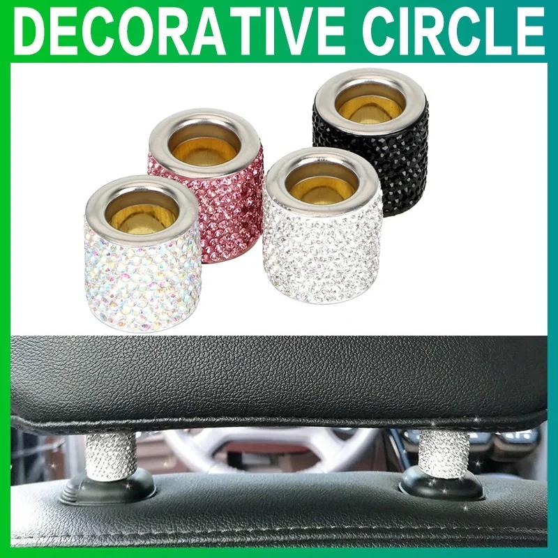 STONEGO Seat Rod Diamond Ring Car-styling Car Ornament Bling Icy Crystal Car Seat Headrest Collar Decor Interior Moulding чорний
STONEGO Seat Rod Diamond Ring Car-styling Car Ornament Bling Icy Crystal Car Seat Headrest Collar Decor Interior Moulding чорний