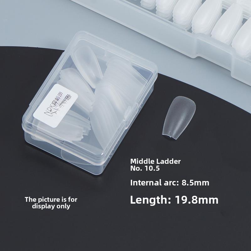 Nadikou DA05 Матовые трапециевидные типсы для дизайна ногтей средней длины — ультратонкие, не оставляющие следов, сменная упаковка
Nadikou DA05 Матовые трапециевидные типсы для дизайна ногтей средней длины — ультратонкие, не оставляющие следов, сменная упаковка