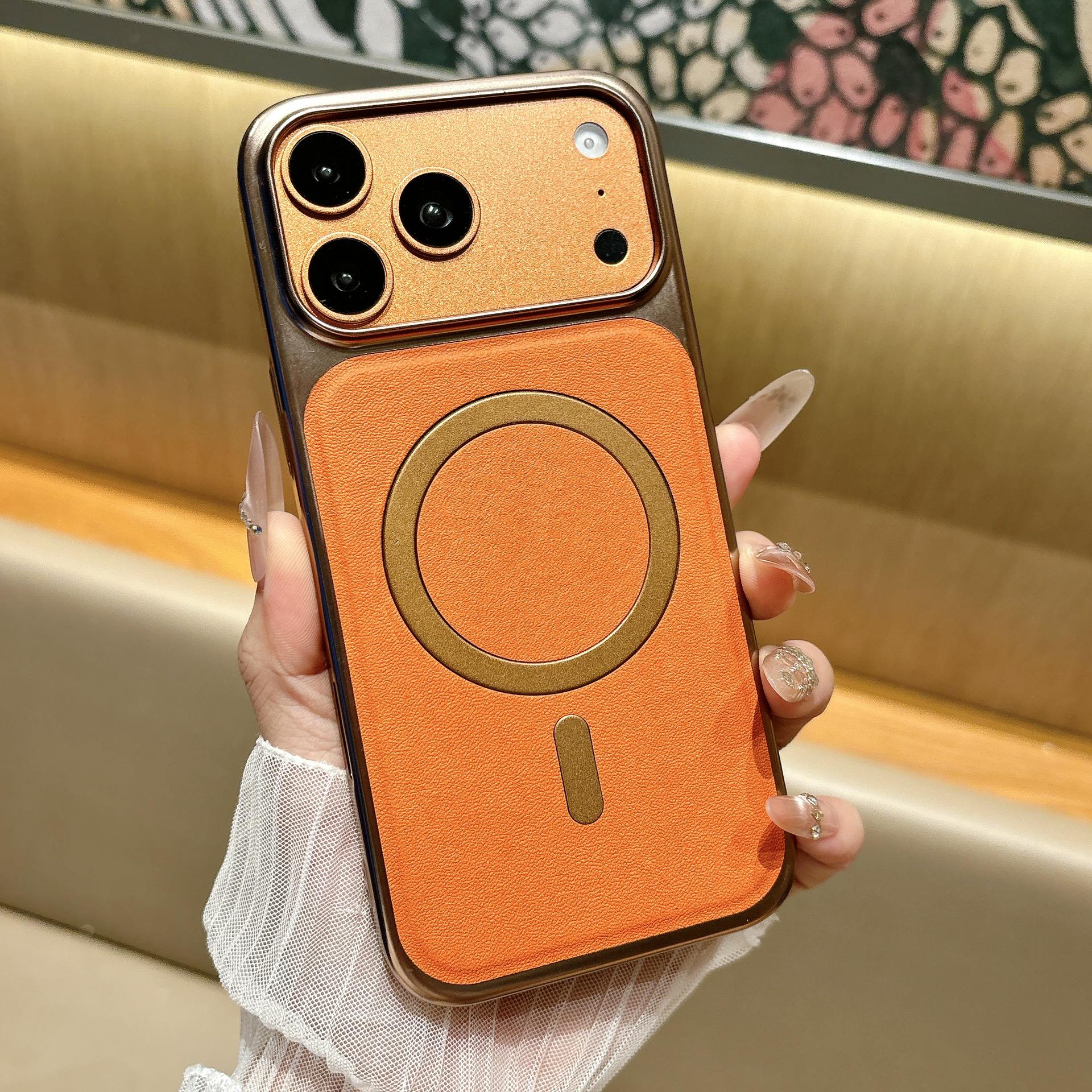 Electroplated Magnetic Drop-Proof Case for Apple 17 Pro Max and 16 Pro Max Apple 17 Pro
Electroplated Magnetic Drop-Proof Case for Apple 17 Pro Max and 16 Pro Max Apple 17 Pro