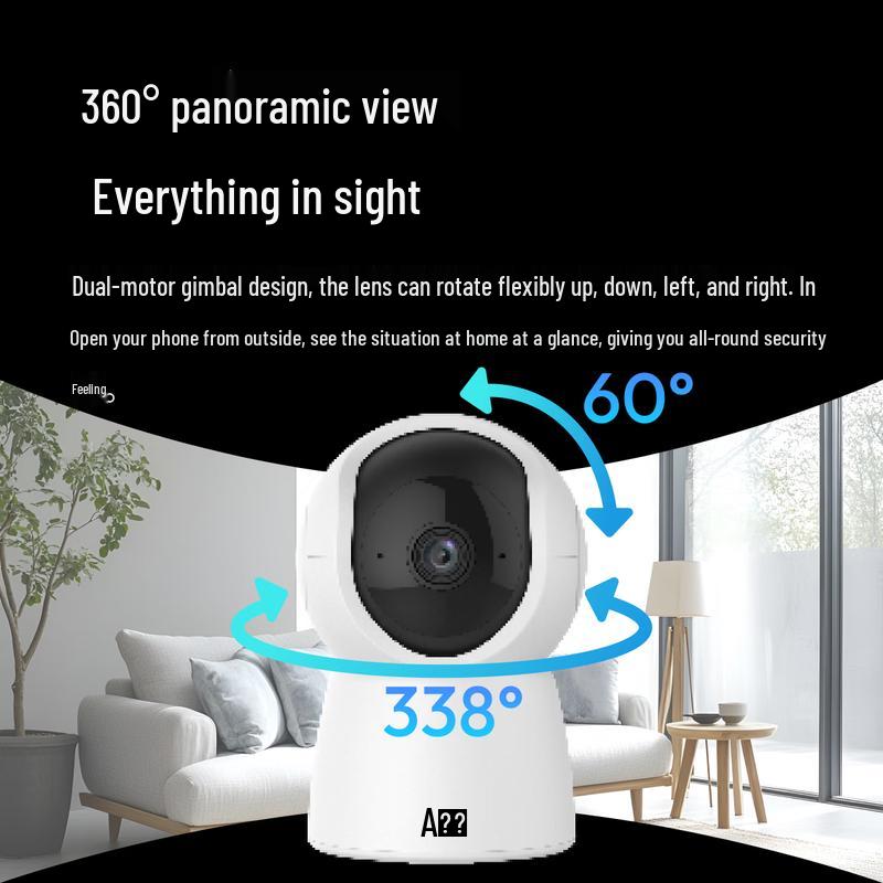 UNV AI 3MP 360° WiFi Home Security Camera CN plug (adapter included) Standard (No Memory Card)
UNV AI 3MP 360° WiFi Home Security Camera CN plug (adapter included) Standard (No Memory Card)