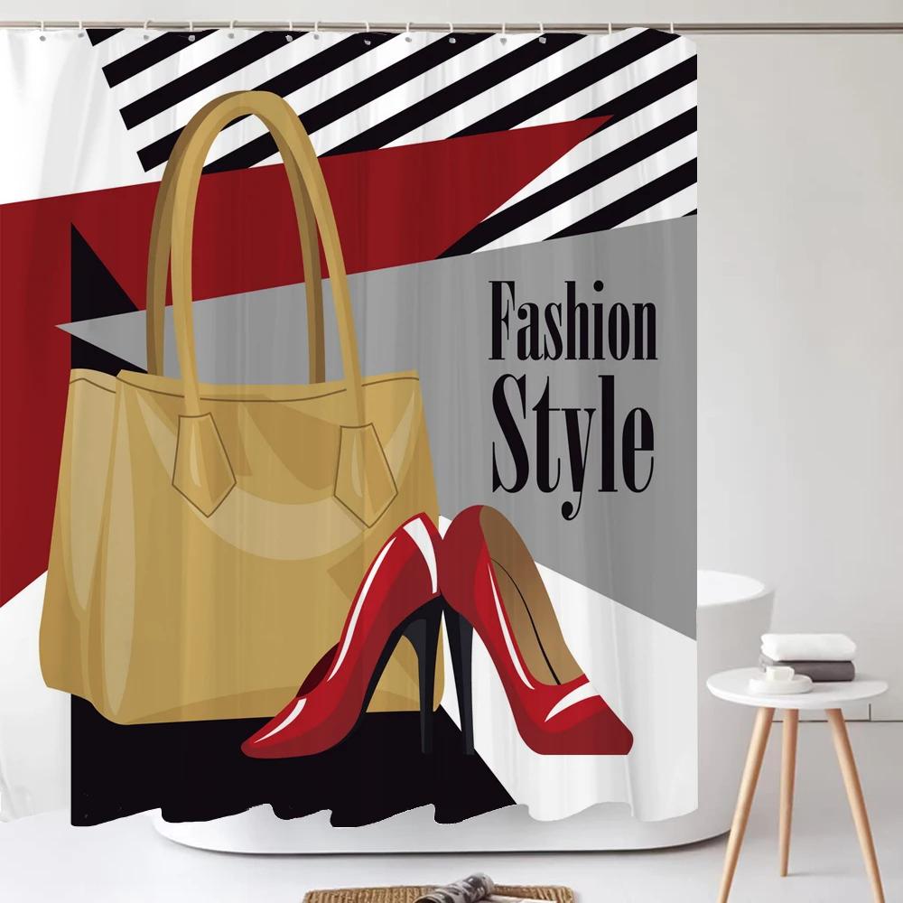 Fashion High Heels Perfume Shower Curtain Printed Polyester Fabric Sexy Woman Bathroom Curtains Washable Cortinas Home Decor W60H190(CM)-1 Pcs
Fashion High Heels Perfume Shower Curtain Printed Polyester Fabric Sexy Woman Bathroom Curtains Washable Cortinas Home Decor W60H190(CM)-1 Pcs