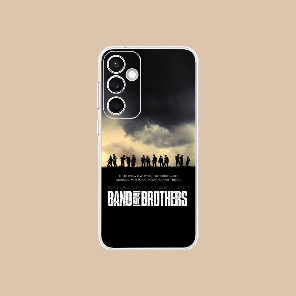Band of Brothers Phone Case for Samsung Galaxy S25 S24 S23 S22 S21Plus FE Ultra Soft TPU Clear Shockproof Cover Galaxy S21 Ultra 5G
Band of Brothers Phone Case for Samsung Galaxy S25 S24 S23 S22 S21Plus FE Ultra Soft TPU Clear Shockproof Cover Galaxy S21 Ultra 5G