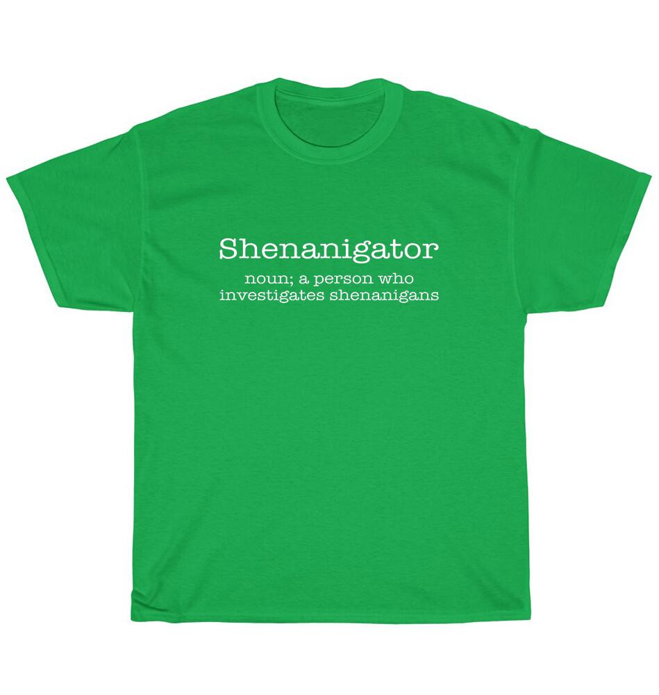 NEW Shenanigator Definition St Patricks Day Irish T-Shirt Unisex Funny Tee Gift S
NEW Shenanigator Definition St Patricks Day Irish T-Shirt Unisex Funny Tee Gift S
