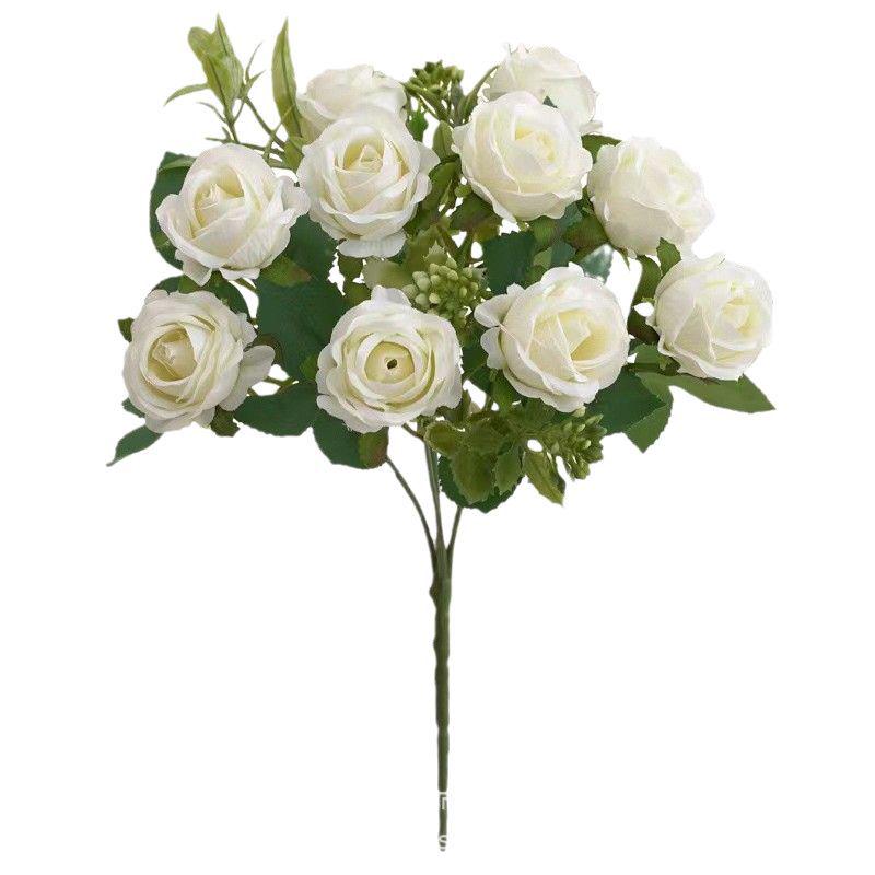 Имитация Осенней Серии Букет Роз Сяньфэй из 10 Голов, Несколько Стилей – Шелковое Цветочное Украшение для Дома или Свадьбы White
Имитация Осенней Серии Букет Роз Сяньфэй из 10 Голов, Несколько Стилей – Шелковое Цветочное Украшение для Дома или Свадьбы White