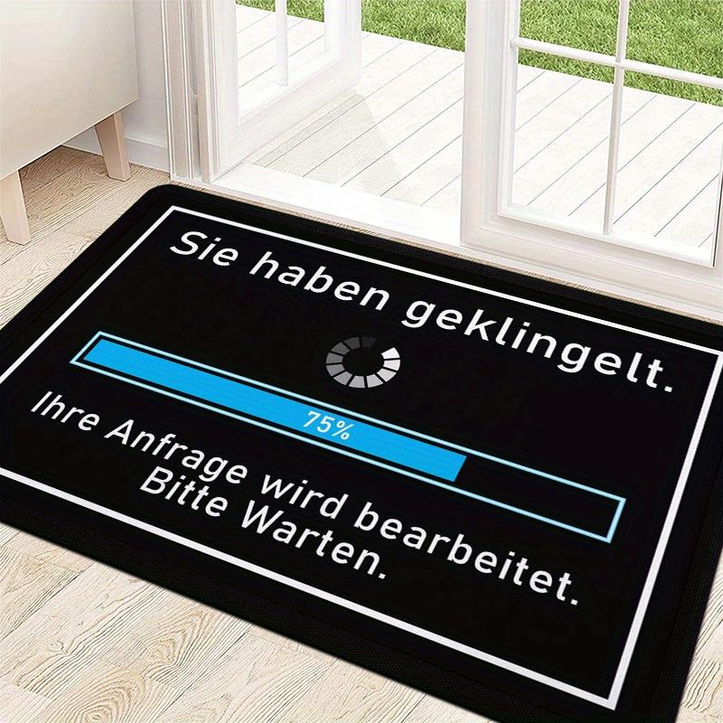Funny Proverb Door Mat, for Kitchen, Restaurant, Corridor, Bathroom, Bedroom, Study, Computer Room, Entrances, Home Decoration 40cm x 60cm
Funny Proverb Door Mat, for Kitchen, Restaurant, Corridor, Bathroom, Bedroom, Study, Computer Room, Entrances, Home Decoration 40cm x 60cm