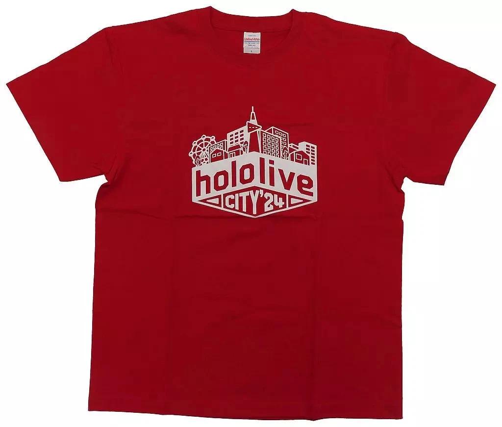 Logo T-shirt Red Free Size hololive CITY’24 in Yagiyama Benyland (2024) XL
Logo T-shirt Red Free Size hololive CITY’24 in Yagiyama Benyland (2024) XL