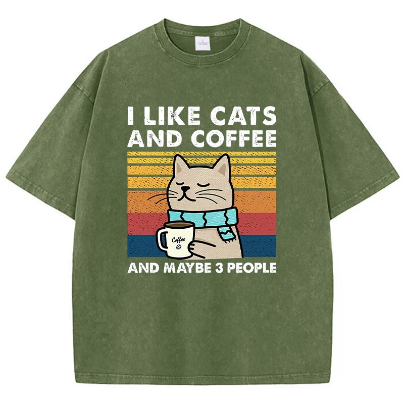 I Like Cats And Coffee Printing Women Wash Clothes Casual Fashion Tshirts Soft Breathable Tee Tops Cool Summer T Shirts FeUnisex S
I Like Cats And Coffee Printing Women Wash Clothes Casual Fashion Tshirts Soft Breathable Tee Tops Cool Summer T Shirts FeUnisex S