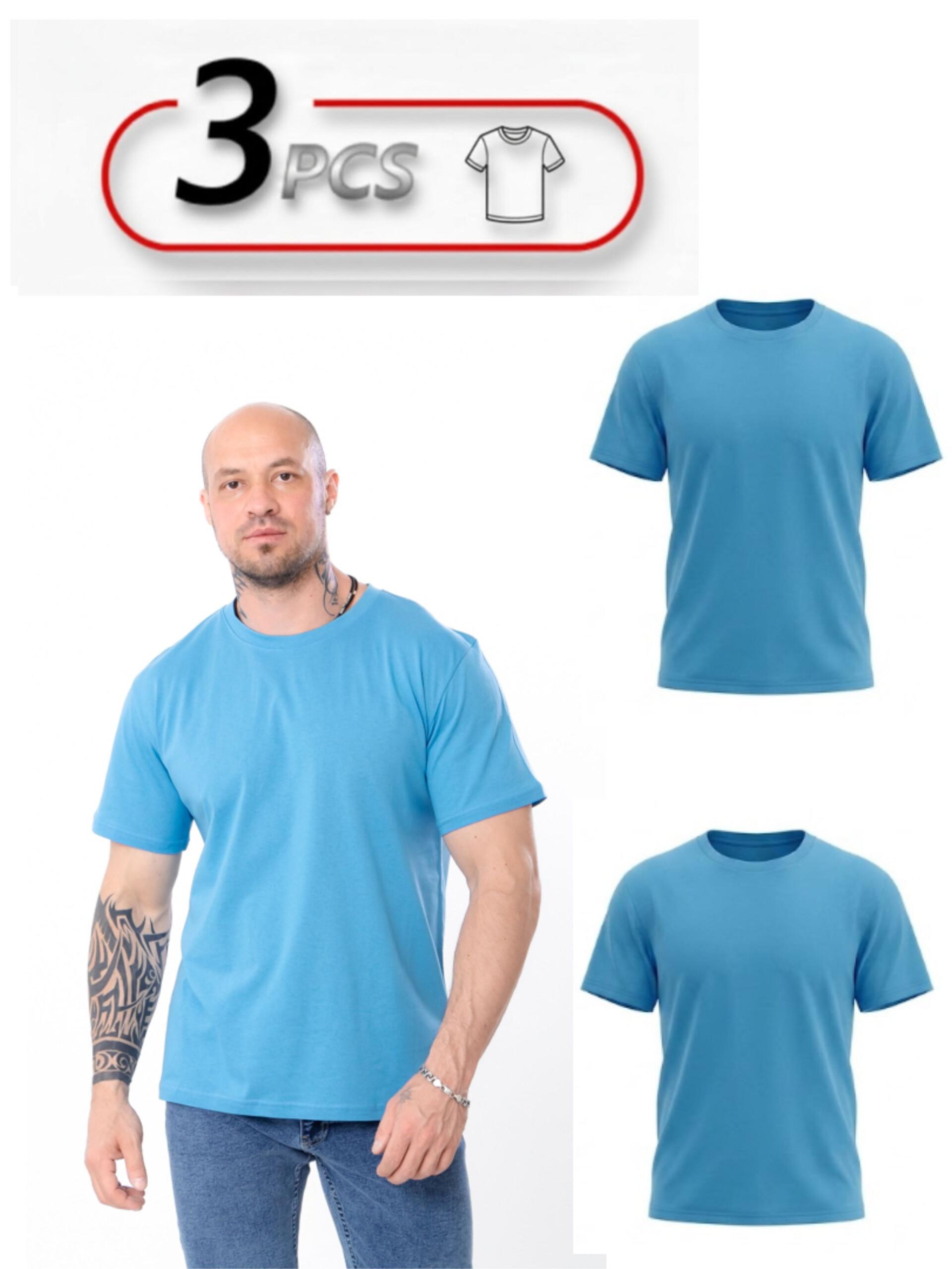 Men’s 2-Pack Basic Solid Color T-Shirts,Summer 8012-001-3-pak3 HC L м яч синього кольору
Men’s 2-Pack Basic Solid Color T-Shirts,Summer 8012-001-3-pak3 HC L м яч синього кольору