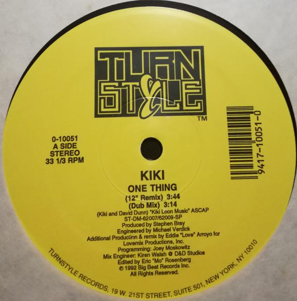 12inch Record KIKI - One Thing 010051 Turnstyle Recor 1992 US Dance & Electronica Used
12inch Record KIKI - One Thing 010051 Turnstyle Recor 1992 US Dance & Electronica Used