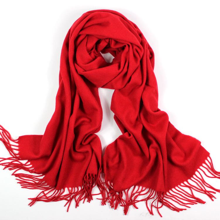 European & American Style Extra Thick Large Red Wool Scarf for Autumn & Winter - Perfect as a Gift or Neck Warmer Over 200 CM
European & American Style Extra Thick Large Red Wool Scarf for Autumn & Winter - Perfect as a Gift or Neck Warmer Over 200 CM