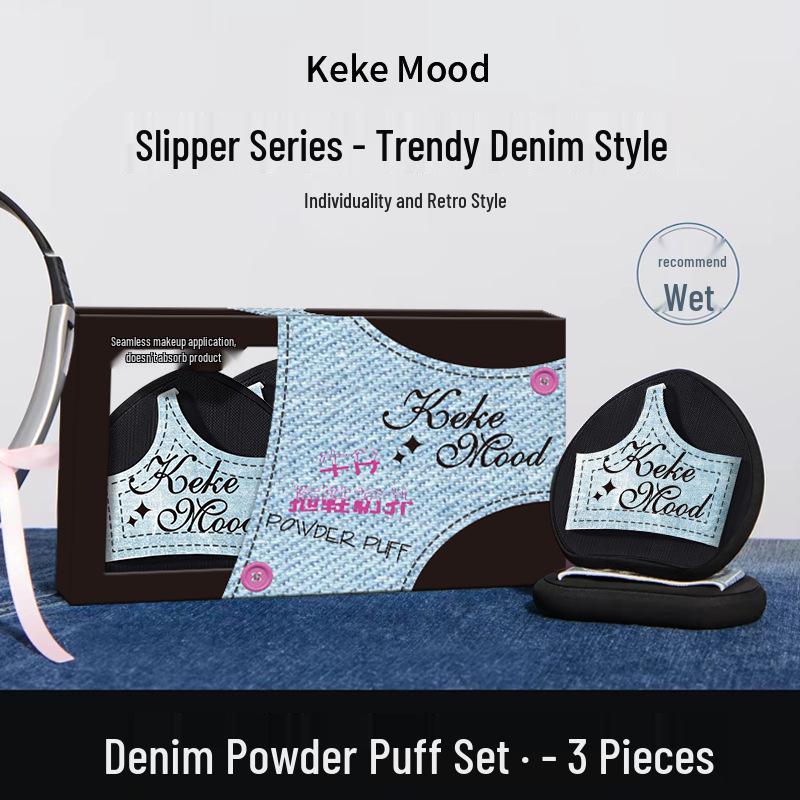 Dual-Use Makeup Puff Set: Soft, Skin-Friendly, Wet/Dry, Non-Absorbent, Close-Fitting, Large Puffs for Setting Powder.
Dual-Use Makeup Puff Set: Soft, Skin-Friendly, Wet/Dry, Non-Absorbent, Close-Fitting, Large Puffs for Setting Powder.