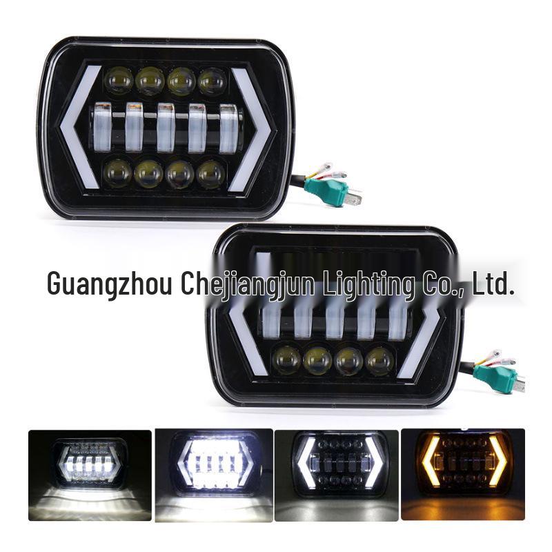 LED Headlight for Jeep Wrangler/Cherokee 213: 55W High & Low Beam Black base
LED Headlight for Jeep Wrangler/Cherokee 213: 55W High & Low Beam Black base