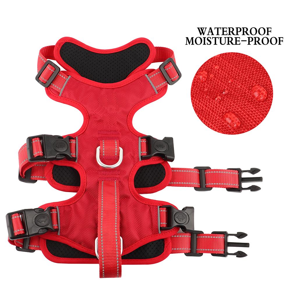 Reflective Nylon Mesh Large Dog Harness No Pull Waterproof Dog Harness Vest With Handle For Medium Large Dogs Walking Training S зелёный
Reflective Nylon Mesh Large Dog Harness No Pull Waterproof Dog Harness Vest With Handle For Medium Large Dogs Walking Training S зелёный