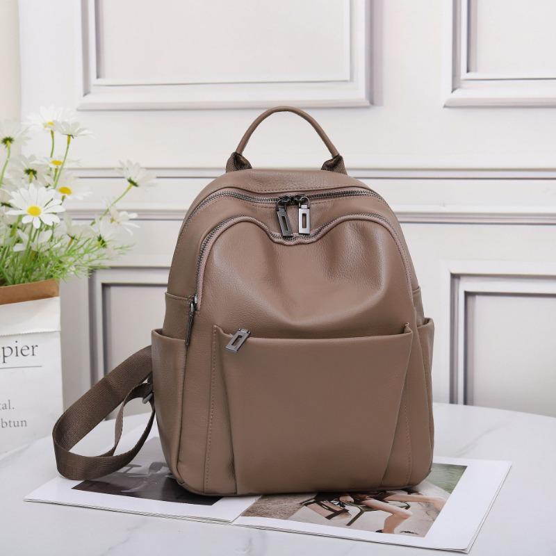 Genuine Leather Backpack Fashionable Schoolbag Soft Leather Large-capacity Backpack One Size хакі
Genuine Leather Backpack Fashionable Schoolbag Soft Leather Large-capacity Backpack One Size хакі