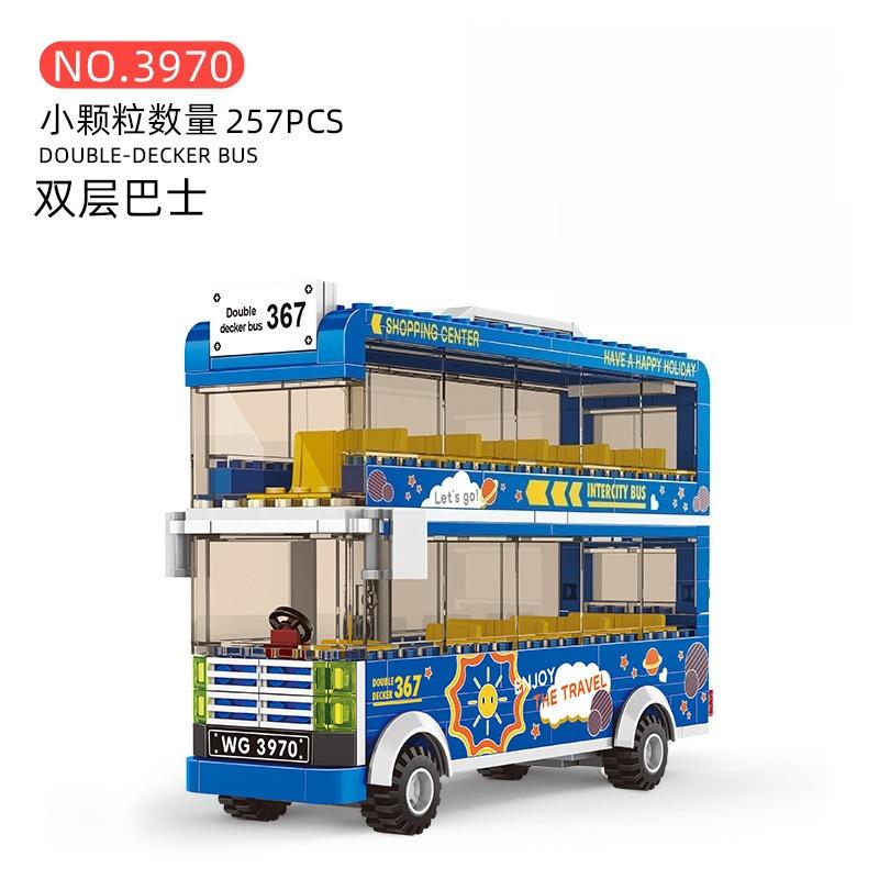 Double-Decker Bus School Bus Construction Blocks, Transportation Tools, Small Particle Assembly Construction Blocks Boy Toys
Double-Decker Bus School Bus Construction Blocks, Transportation Tools, Small Particle Assembly Construction Blocks Boy Toys