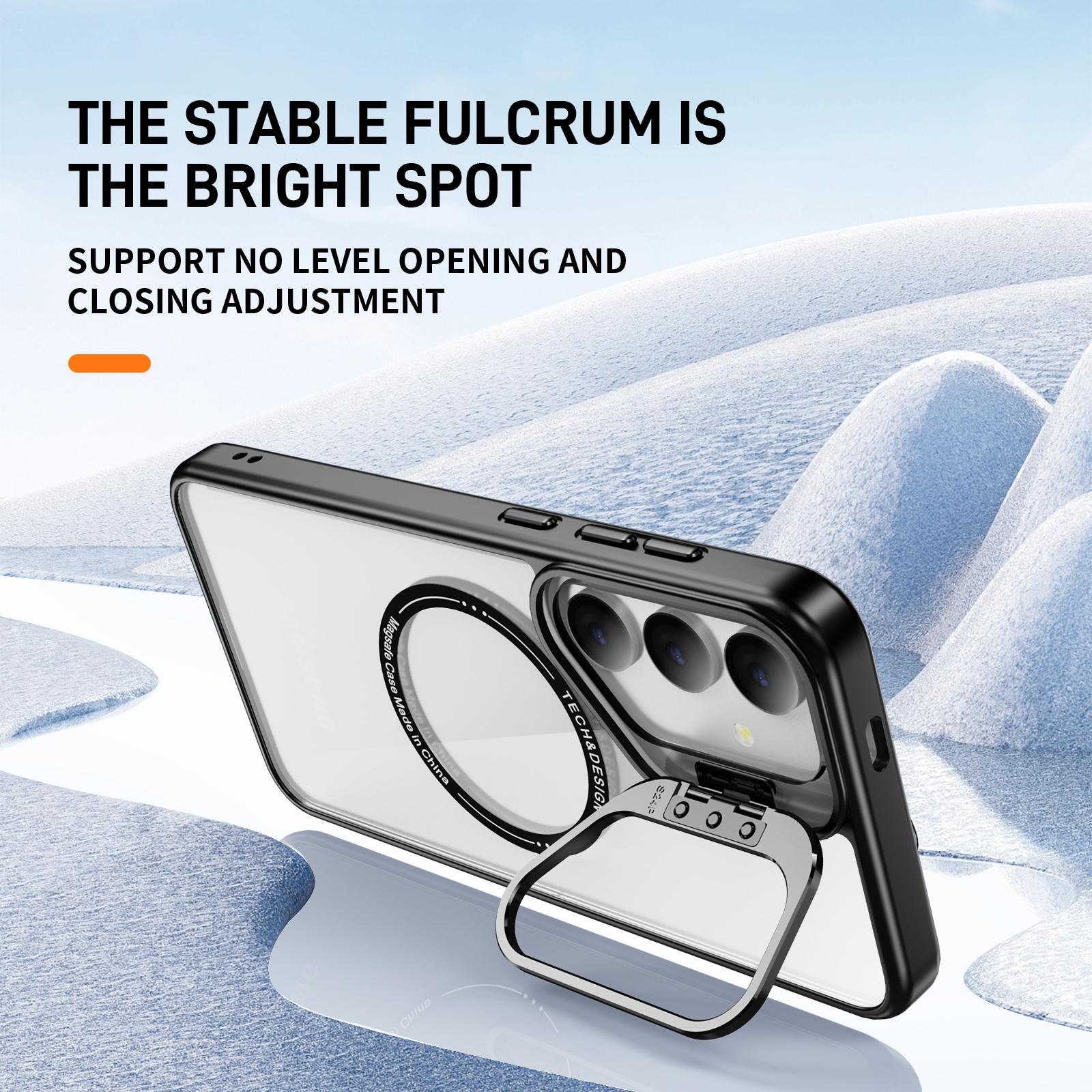 For Samsung Galaxy S25 Case Kickstand Clear Phone Back Cover Compatible with MagSafe Orange
For Samsung Galaxy S25 Case Kickstand Clear Phone Back Cover Compatible with MagSafe Orange