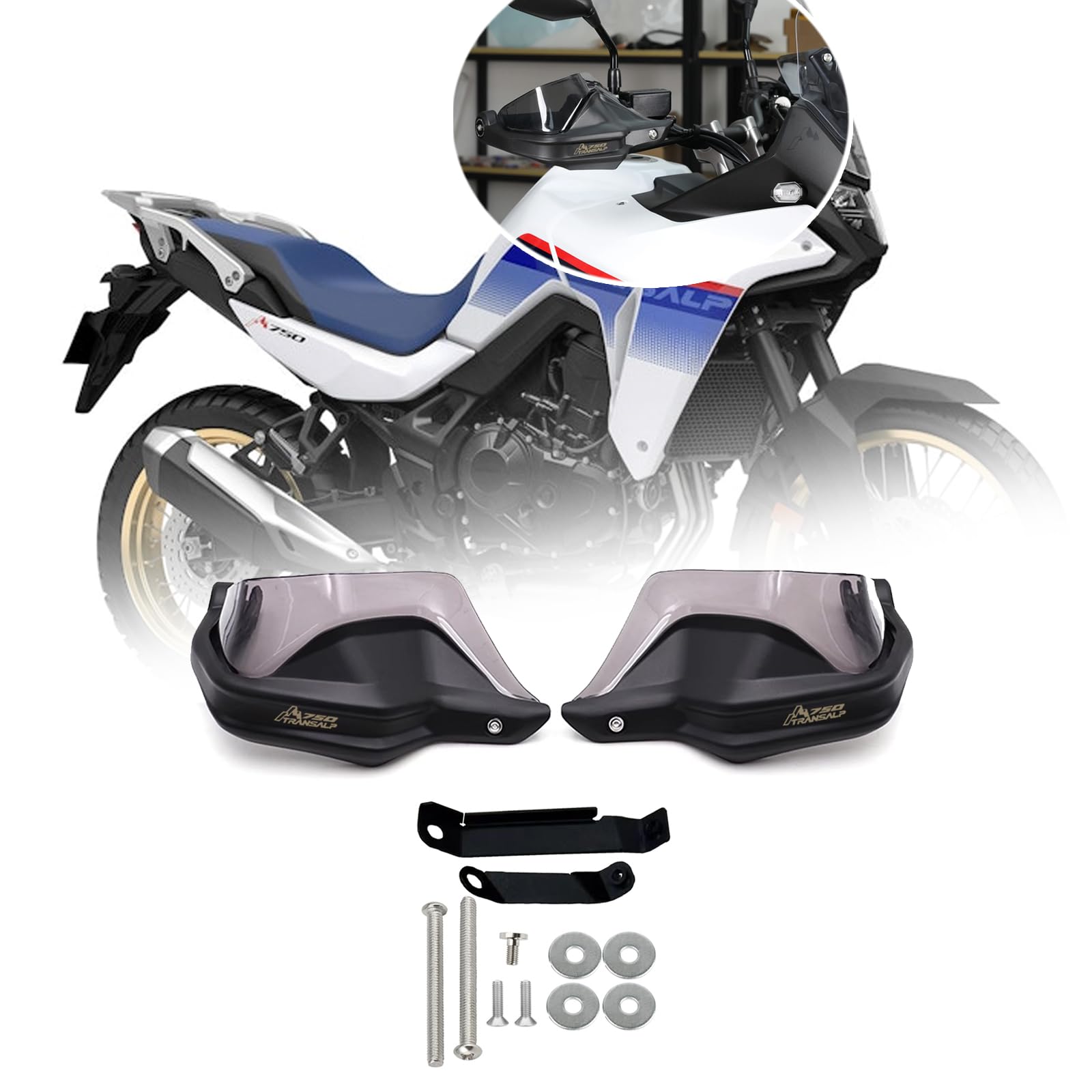 MAORANG FOR Transalp 750 XL750 2024 2025 Motorcycle Hand Motorcycle Modification Windshield Handguard Protective Handlebar Windshields for Transalp
MAORANG FOR Transalp 750 XL750 2024 2025 Motorcycle Hand Motorcycle Modification Windshield Handguard Protective Handlebar Windshields for Transalp