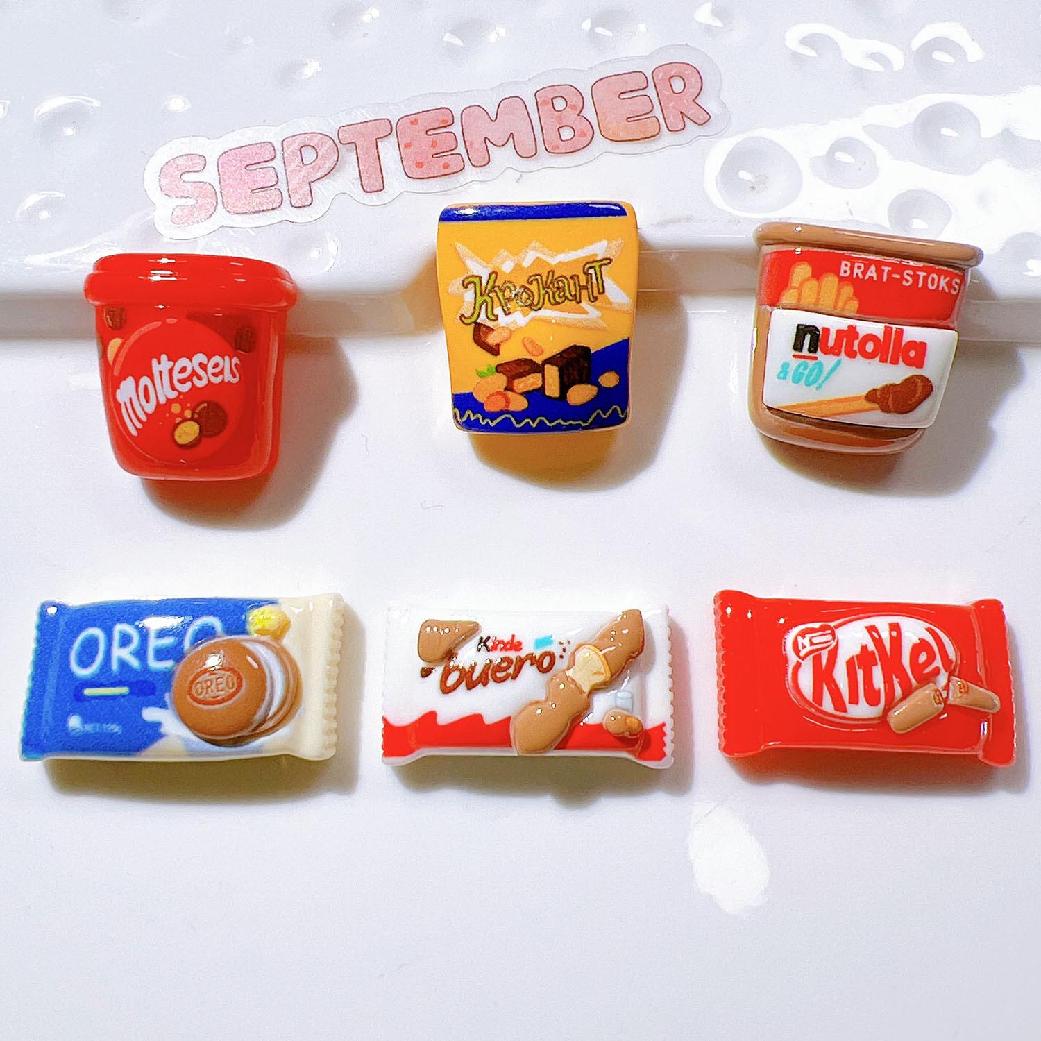 10pcs Mix Resin 3D Sweet Colorful Chocolate Candies, Cookies Flat back Simulation Foods Scrapbook Figurines DIY Decor Crafts
10pcs Mix Resin 3D Sweet Colorful Chocolate Candies, Cookies Flat back Simulation Foods Scrapbook Figurines DIY Decor Crafts