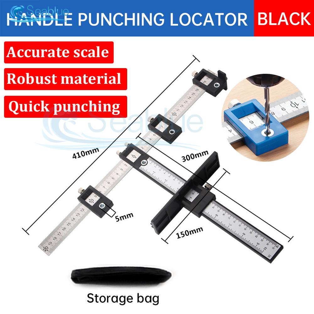 Woodworking Drill Punch Locator Jig Drill Guide Cabinet Handle Knob Template Locator Hole Punch Tool for Woodworking чорний
Woodworking Drill Punch Locator Jig Drill Guide Cabinet Handle Knob Template Locator Hole Punch Tool for Woodworking чорний